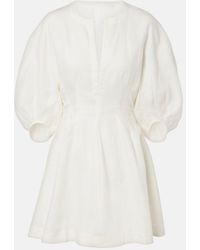 Faithfull the Brand - Soleil Linen Minidress - Lyst