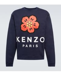 Kenzo Paris Black cotton Classic Eye sweater crewneck sweatshirt small unisex