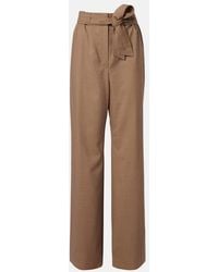 Max Mara - Salpa Virgin Wool Wide-Leg Pants - Lyst