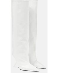 The Attico - Cheope Leather Knee-high Boots - Lyst