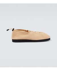 希少！！】 AURALEE 22AW SUEDE MOCCASIN MOCCASIN SUEDE SLIPPER