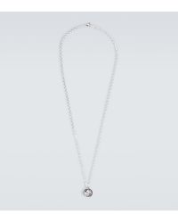 Gucci - Interlocking G Sterling Necklace - Lyst