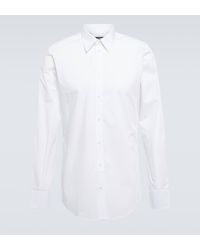 Dolce & Gabbana - Cotton Poplin Shirt - Lyst