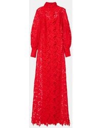 Safiyaa - Salma Lace Belted Shirt Dress - Lyst