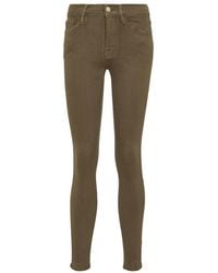 FRAME - Le Skinny De Jeanne Mid-Rise Jeans - Lyst
