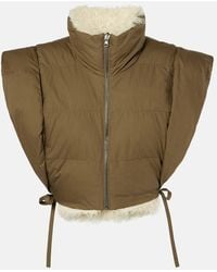 Isabel Marant - Hoodiali Reversible Puffer Vest - Lyst