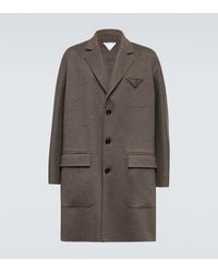Bottega Veneta - Wool And Cashmere Overcoat - Lyst