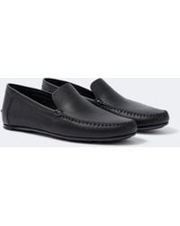 Manolo Blahnik - Leather Loafers - Lyst