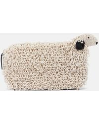 STAUD - Dolly Beaded Clutch - Lyst