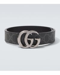 Gucci - Gg Marmont Reversible Leather Belt - Lyst