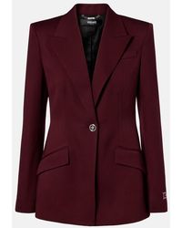Versace - Wool Blazer - Lyst