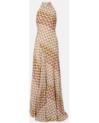 Missoni - Halterneck Lame Gown - Lyst
