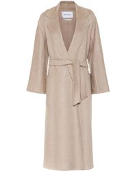 Max Mara Abrigo Labbro de cachemir - Neutro