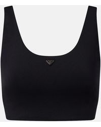 Prada - Top Cropped - Lyst