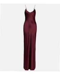 Nili Lotan - Cami Silk Charmeuse Gown - Lyst