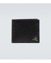 Prada - Saffiano Leather Billfold Wallet - Lyst