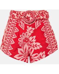 FARM Rio - Shorts in cotone con stampa floreale - Lyst