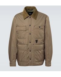 Moncler - Apres Ski Corduroy-Trimmed Down Jacket - Lyst