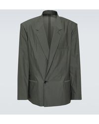 Lemaire - Tailored Cotton And Silk Blazer - Lyst