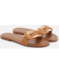 See By Chloé - Chany Leather Sandals - Lyst
