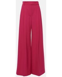 Alexandre Vauthier - High-Rise Wide-Leg Pants - Lyst