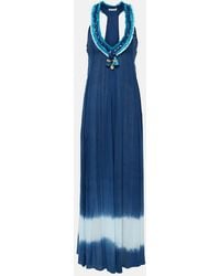 Poupette - Nava Floral Maxi Dress - Lyst