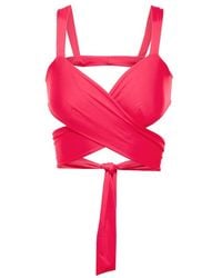 Magda Butrym - Wrap-Tie Bikini Top - Lyst