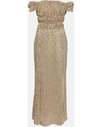 Altuzarra - Embellished Silk Gown - Lyst