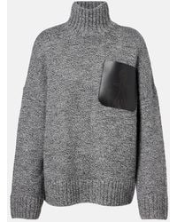 JW Anderson - Wool And Alpaca-Blend Turtleneck Sweater - Lyst