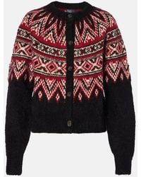 Polo Ralph Lauren - Fair Isle Alpaca And Wool-Blend Cardigan - Lyst