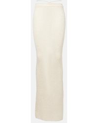 Bananhot - Alma Knitted Maxi Skirt - Lyst
