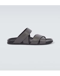 Manolo Blahnik - Inezmu Leather Sandals - Lyst