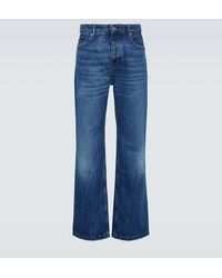 Ami Paris - Jeans regular con effetto candeggiato - Lyst