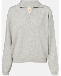 Jardin Des Orangers - Cotton And Cashmere Polo Sweater - Lyst