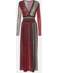 Missoni - Pleated Mini Dress - Lyst