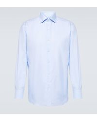 Brioni - Cotton Oxford Shirt - Lyst