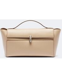 SAVETTE - Symmetry Trapeze Small Leather Top-Handle Bag - Lyst