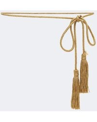Alessandra Rich - Torchon Braided Belt - Lyst