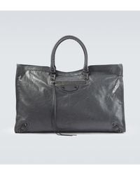 Balenciaga - Sac De Voyage Le City En Cuir - Lyst