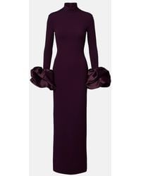 Solace London - Viviana Satin-Trimmed Gown - Lyst