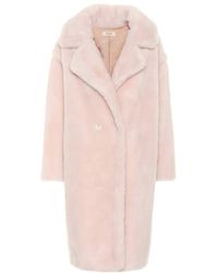 Yves Salomon Meteo - Cappotto in lana - Rosa