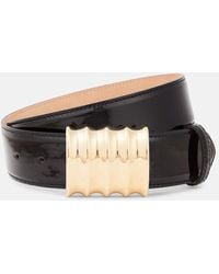 KHAITE - Julius Leather Belt - Lyst