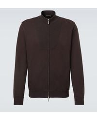Loro Piana - Whitney Cotton-Blend Jersey Bomber Jacket - Lyst