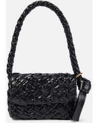 Bottega Veneta - Kalimero Città Gathered Intrecciato Leather Shoulder Bag - Lyst