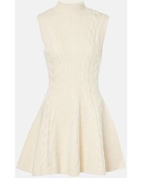 STAUD - Minikleid Charade Aus Einem Wollgemisch - Lyst