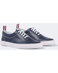 Thom Browne - Heritage Leather Sneakers - Lyst