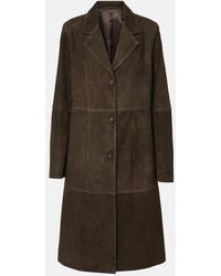 TOTEME - Suede Coat - Lyst