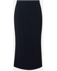 Givenchy - Cady Crepe Pencil Skirt - Lyst