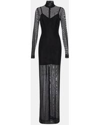 Dolce & Gabbana - X Kim Tulle Maxi Dress - Lyst