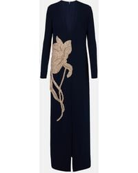 Costarellos - Verziertes Maxikleid Jennis Aus Crepe - Lyst
